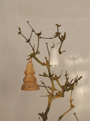 ferm LIVING Bell Ceramic Ornaments – Set of 2