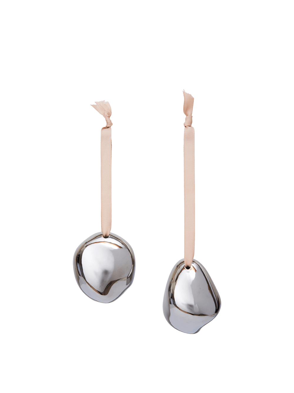 ferm LIVING Bellure Baubles – Set of 2 – Silver