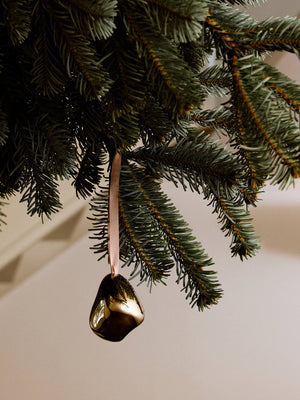 ferm LIVING Bellure Baubles – Set of 2 – Brass Finish
