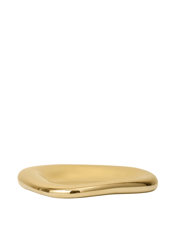 ferm LIVING Bellure Centrepiece Ø35 cm – Brass Finish