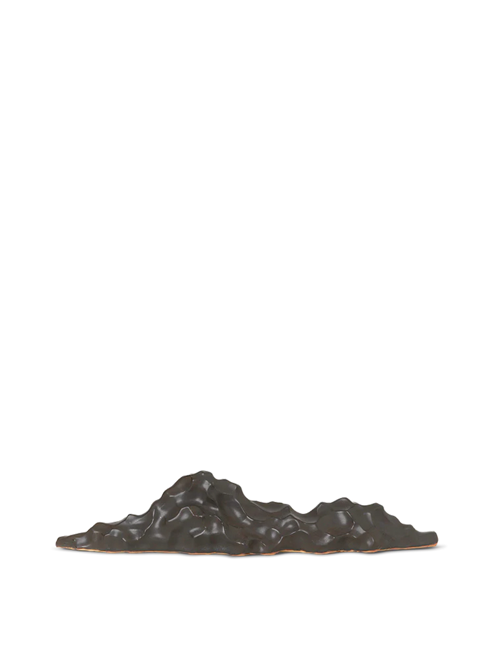 ferm LIVING Berg Ceramic Sculpture Low – Black