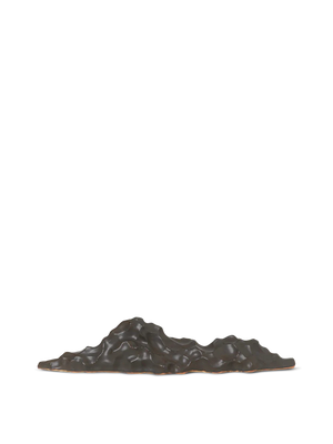 ferm LIVING Berg Ceramic Sculpture Low – Black