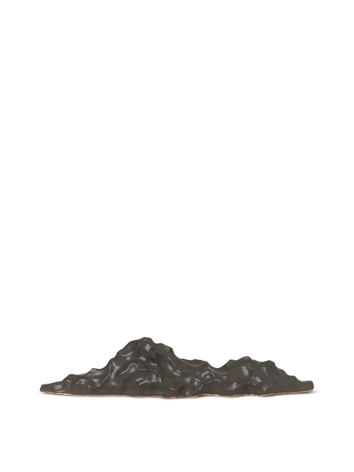 ferm LIVING Berg Ceramic Sculpture Low – Black