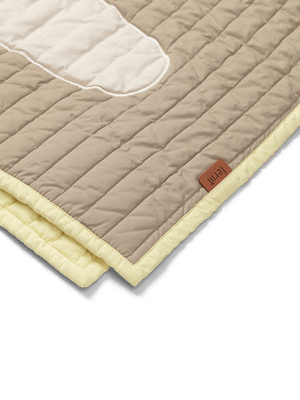 ferm LIVING Bird Quilted Blanket – Sand