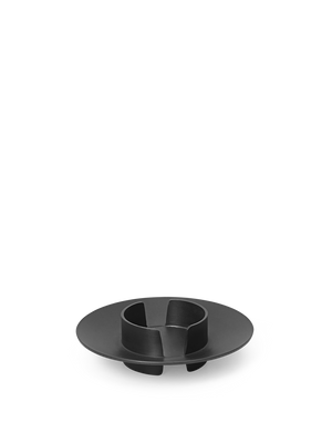 ferm LIVING Block Candle Holder – Black Brass