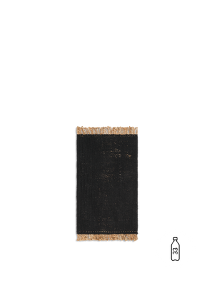 ferm LIVING Block Mat – Black / Natural
