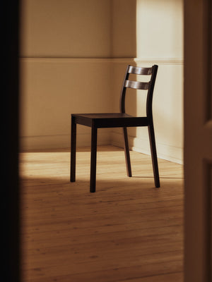 ferm LIVING Boda Dining Chair – Dark Stained Beech