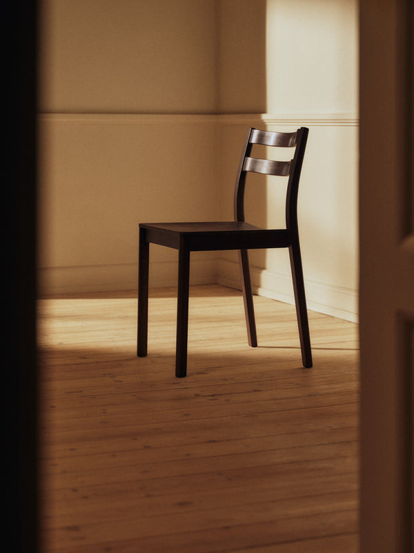 ferm LIVING Boda Dining Chair – Dark Stained Beech