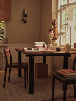 ferm LIVING Boda Dining Chair – Red Brown