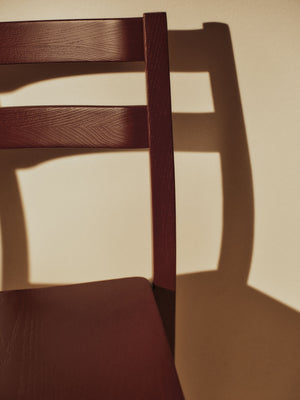 ferm LIVING Boda Dining Chair – Red Brown