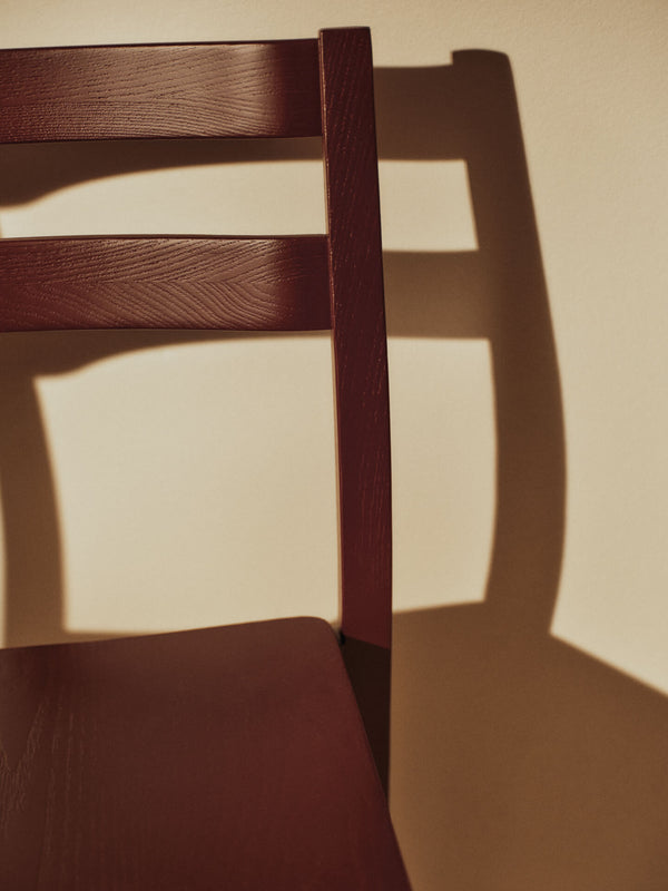 ferm LIVING Boda Dining Chair – Red Brown