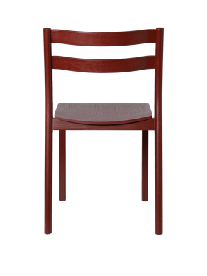 ferm LIVING Boda Dining Chair – Red Brown