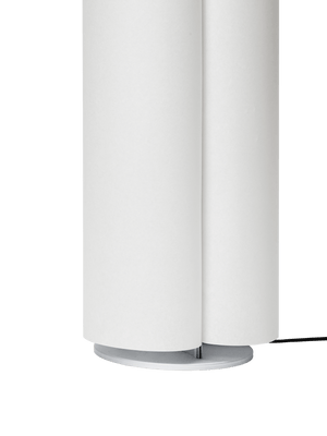 ferm LIVING Boe Floor Lamp H80 cm – Silver / Natural