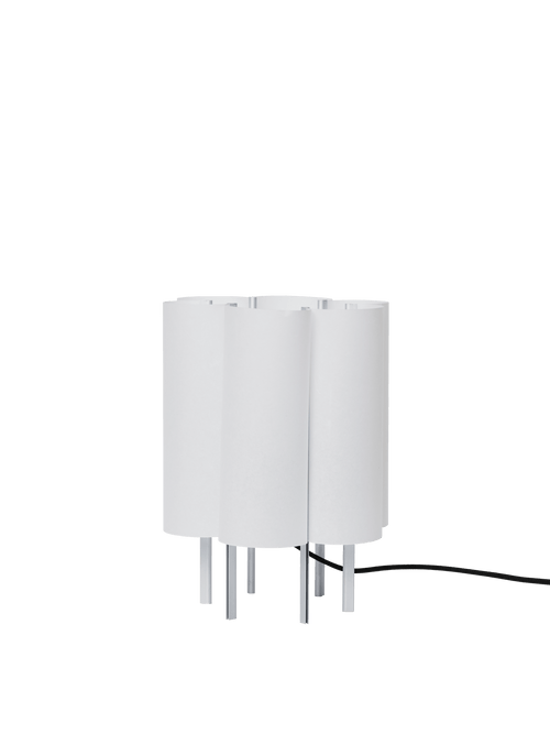 ferm LIVING Boe Table Lamp H28 cm – Silver / Natural