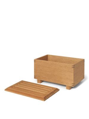 ferm LIVING Bon Wooden Box – Oiled Oak