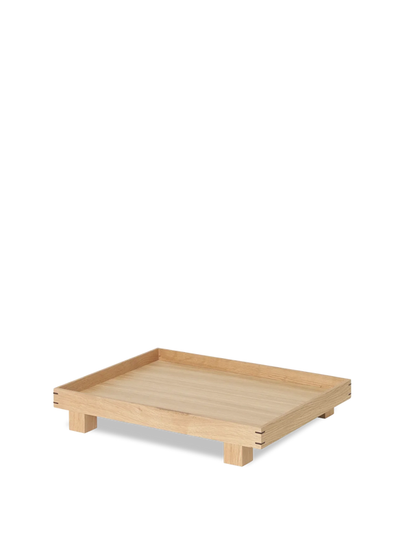 ferm LIVING Bon Wooden Tray Small – Oak
