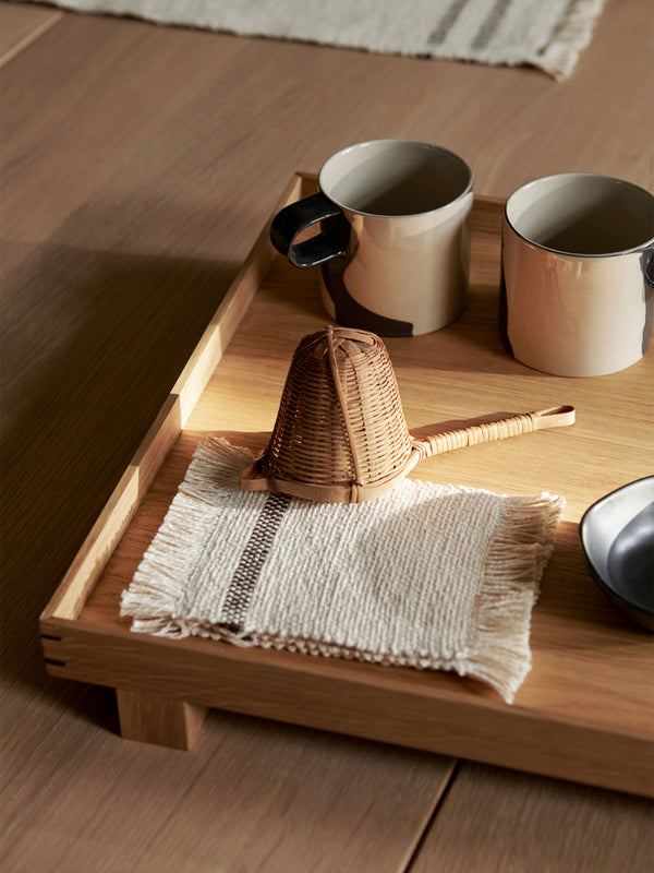 ferm LIVING Bon Wooden Tray Small – Oak