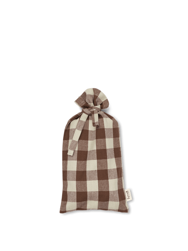 ferm LIVING Bothy Check Napkins – Set of 4 – Cinnamon / Grey Green