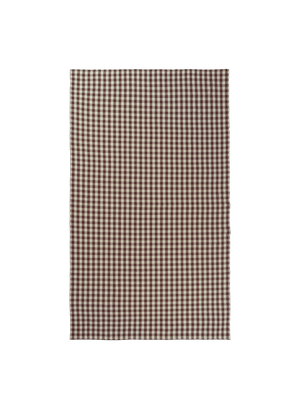 ferm LIVING Bothy Check Tablecloth – Cinnamon / Grey Green