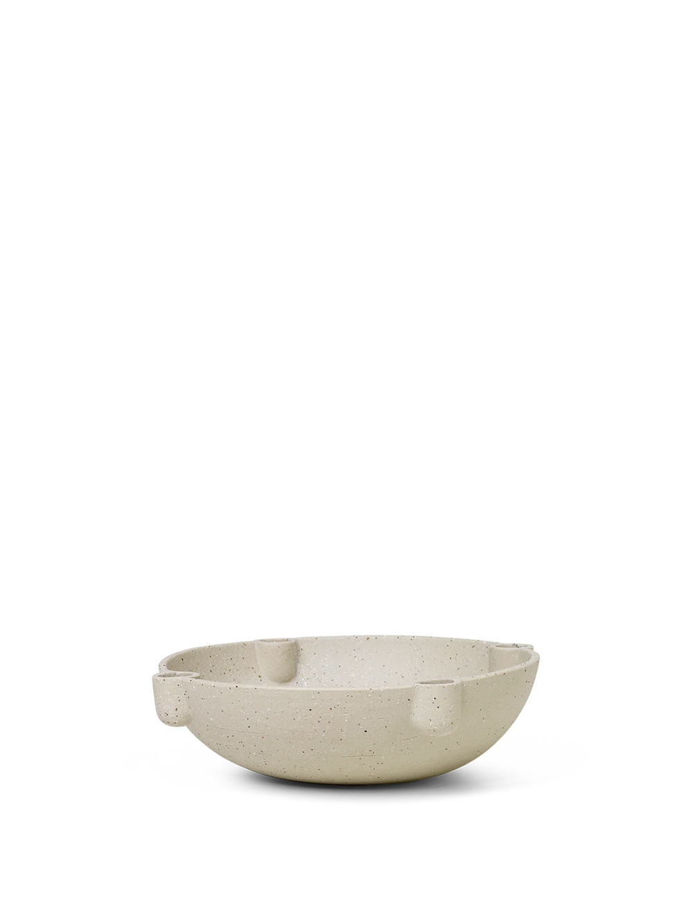 ferm LIVING Bowl Candle Holder Large – Ceramic