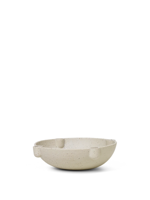 ferm LIVING Bowl Candle Holder Large – Ceramic