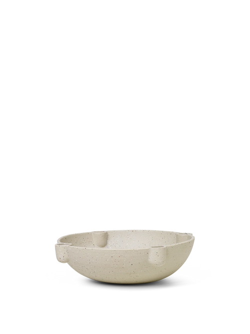 ferm LIVING Bowl Candle Holder Large – Ceramic