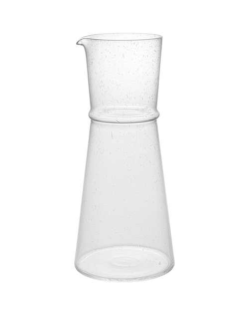 ferm LIVING Boya Carafe – Clear with Bubbles