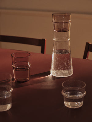 ferm LIVING Boya Carafe – Clear with Bubbles