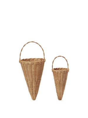 ferm LIVING Braided Cones – Set of 2