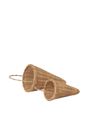ferm LIVING Braided Cones – Set of 2