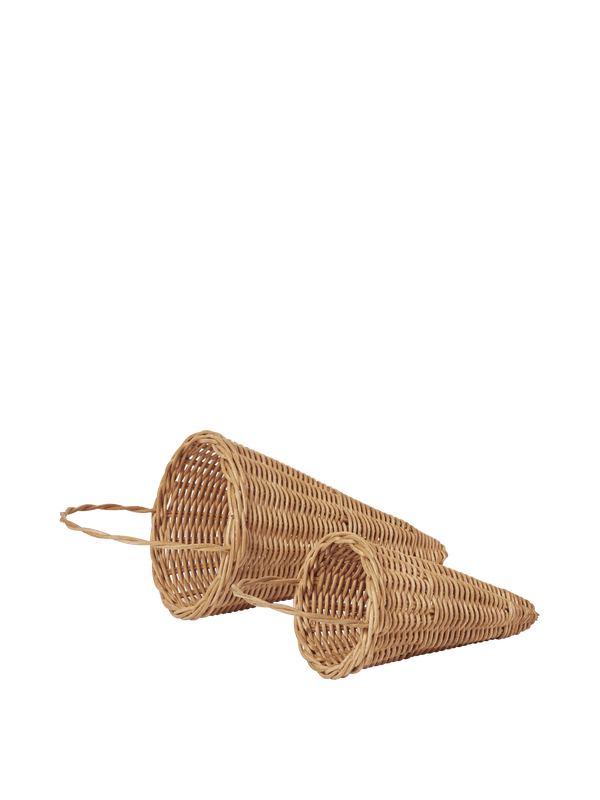 ferm LIVING Braided Cones – Set of 2
