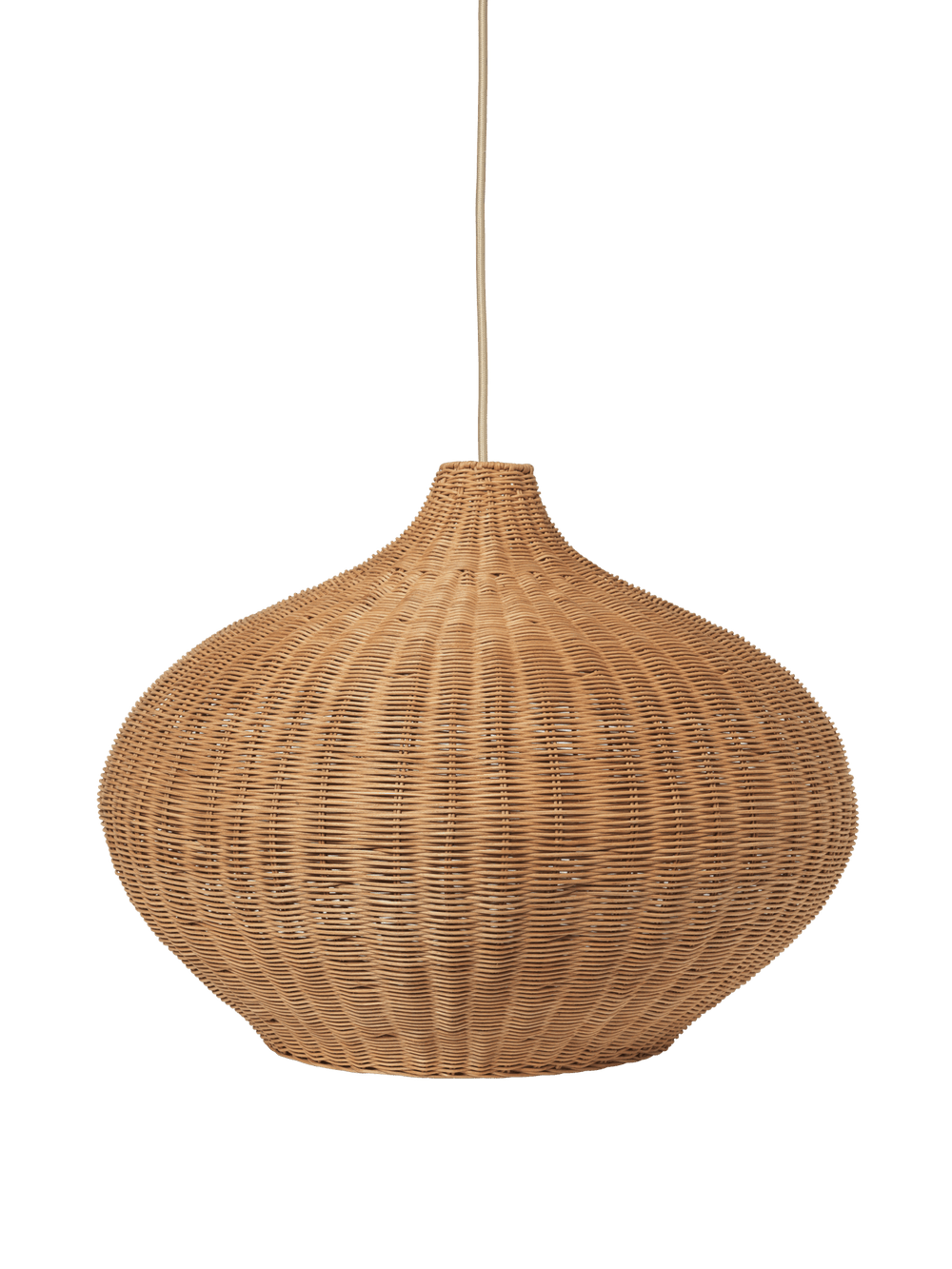 ferm LIVING Braided Lampshade Belly – Natural