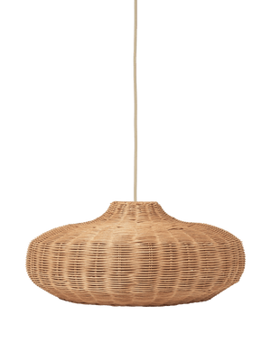 ferm LIVING Braided Lampshade Disc – Natural