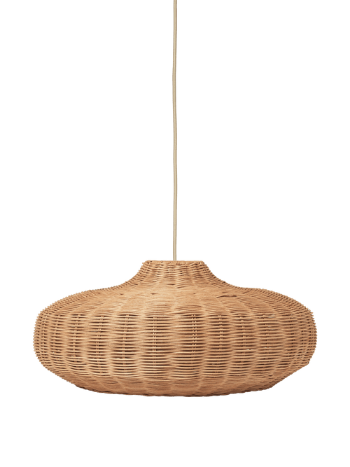 ferm LIVING Braided Lampshade Disc – Natural