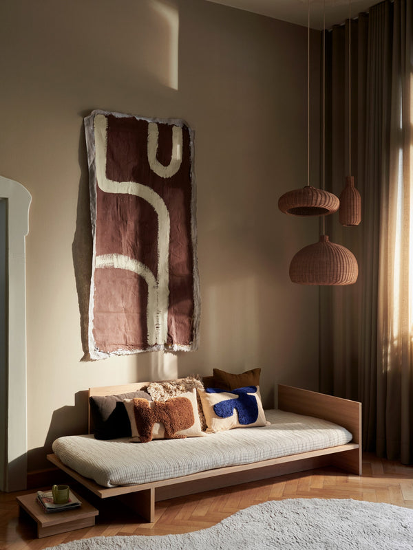 ferm LIVING Braided Lampshade Disc – Natural