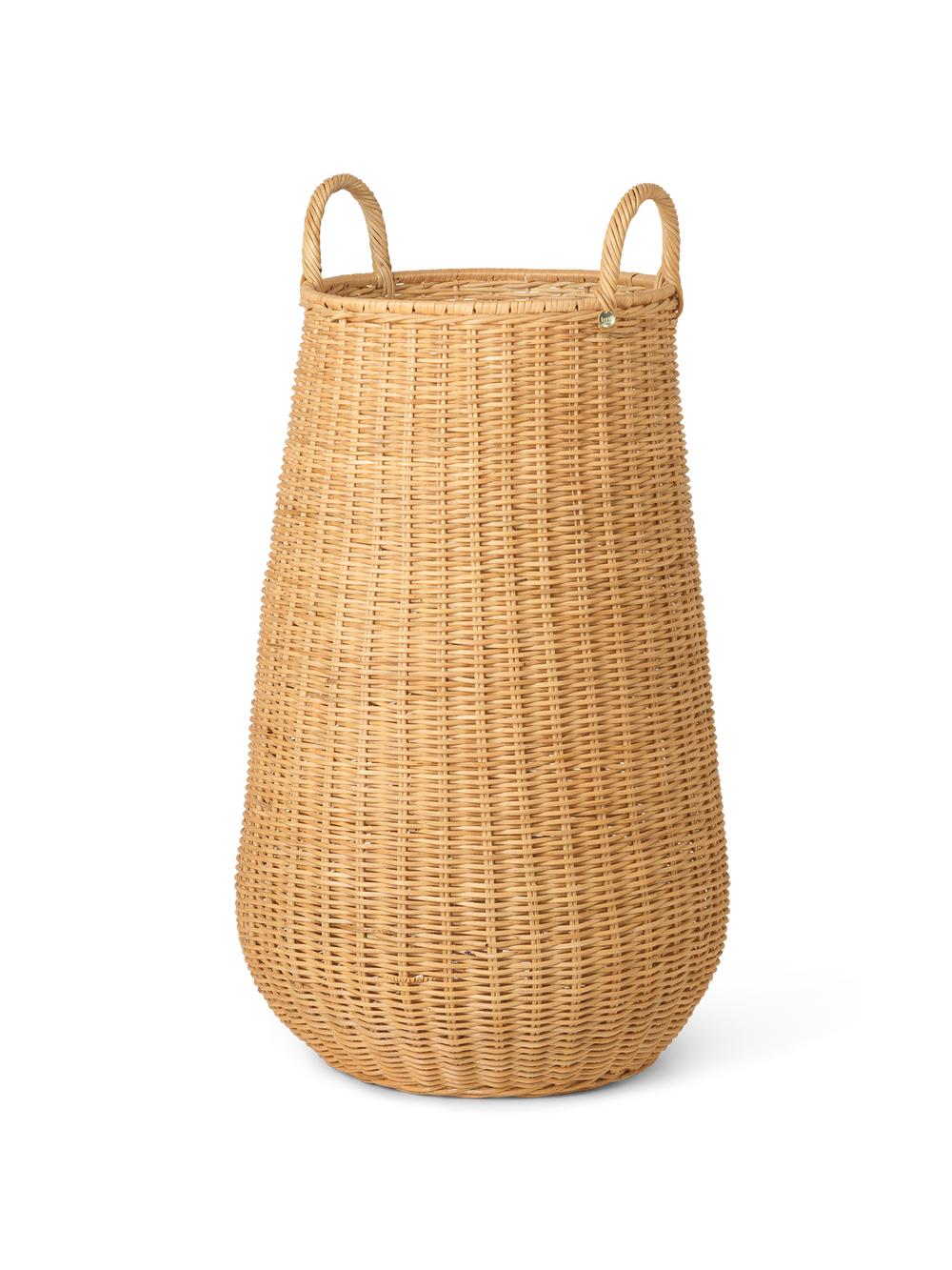 ferm LIVING Braided Laundry Basket – Natural