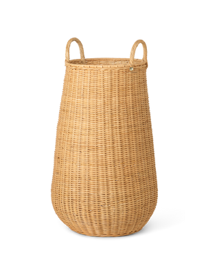 ferm LIVING Braided Laundry Basket – Natural