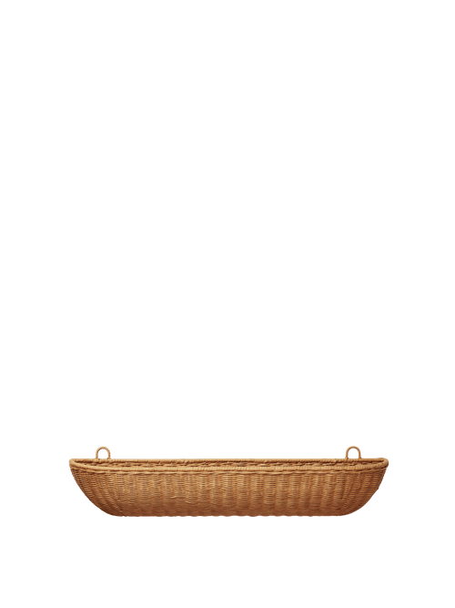 ferm LIVING Braided Wall Pocket 75 x 14 cm – Natural