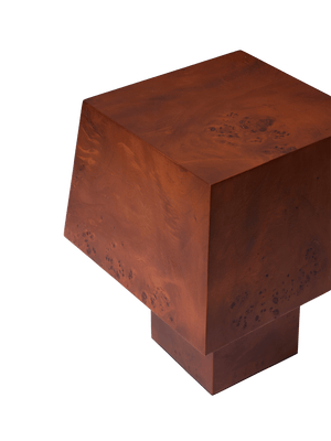 ferm LIVING Burl Table Lamp – Dark Stained Burl
