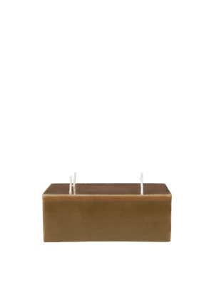 ferm LIVING Burren Block Candle Large – Bronze