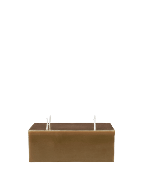 ferm LIVING Burren Block Candle Large – Bronze