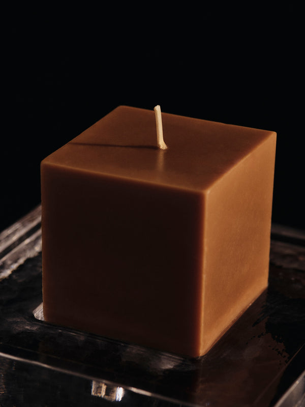 ferm LIVING Burren Block Candle Small – Bronze
