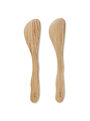 ferm LIVING Cairn Butter Knives – Set of 2 – Oak