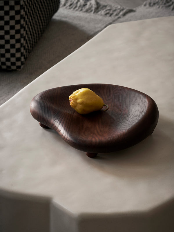 ferm LIVING Cairn Centrepiece Ø32 cm – Dark Brown