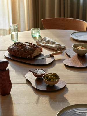 ferm LIVING Cairn Cutting Boards – Set of 3 – Dark Brown
