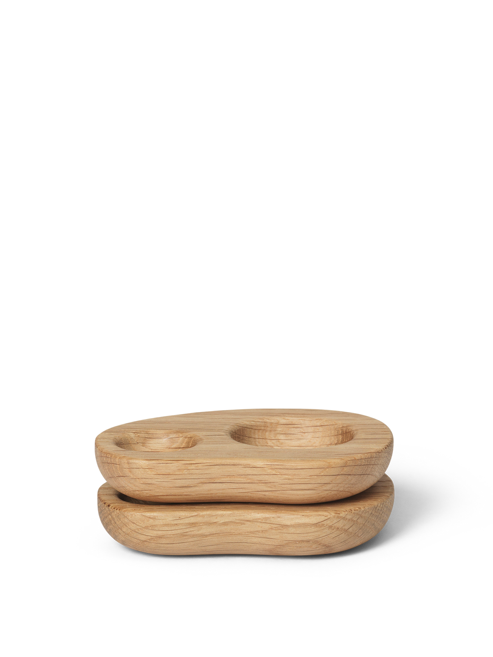ferm LIVING Cairn Egg Holder – Set of 2 – Oak