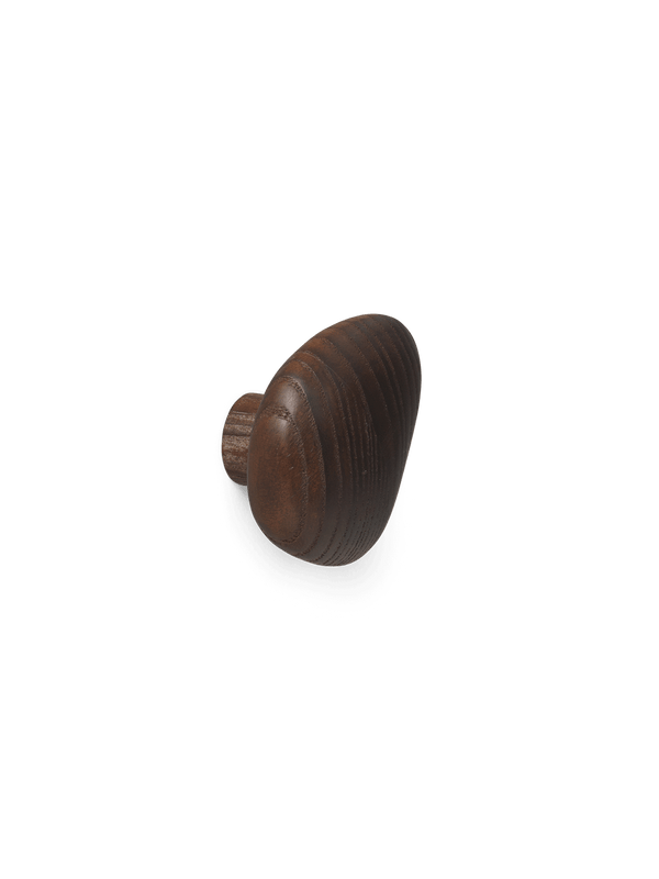 ferm LIVING Cairn Hooks – Set of 2 – Dark Brown