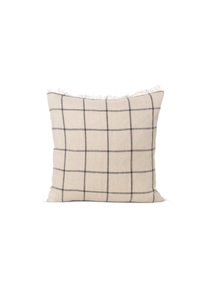 ferm LIVING Calm Cushion – Camel / Black