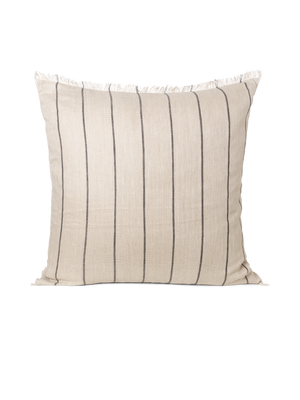 ferm LIVING Calm Cushion Large – Camel / Black