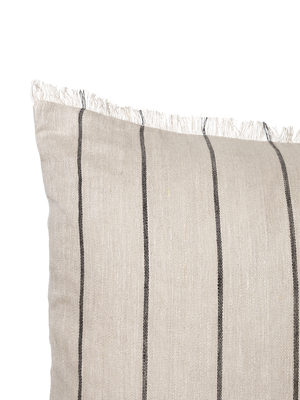 ferm LIVING Calm Cushion Large – Camel / Black